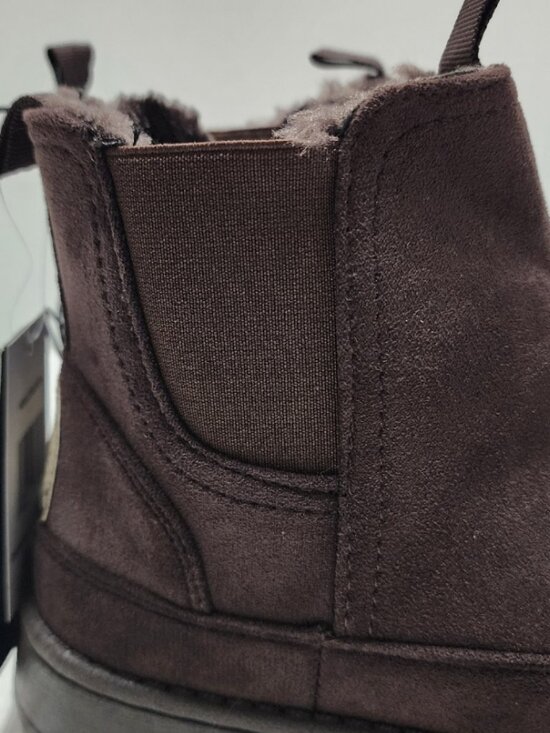 New White Mountain Isleworth Dark Brown Boot - Faux Suede & Fur - Size 9 main image 10